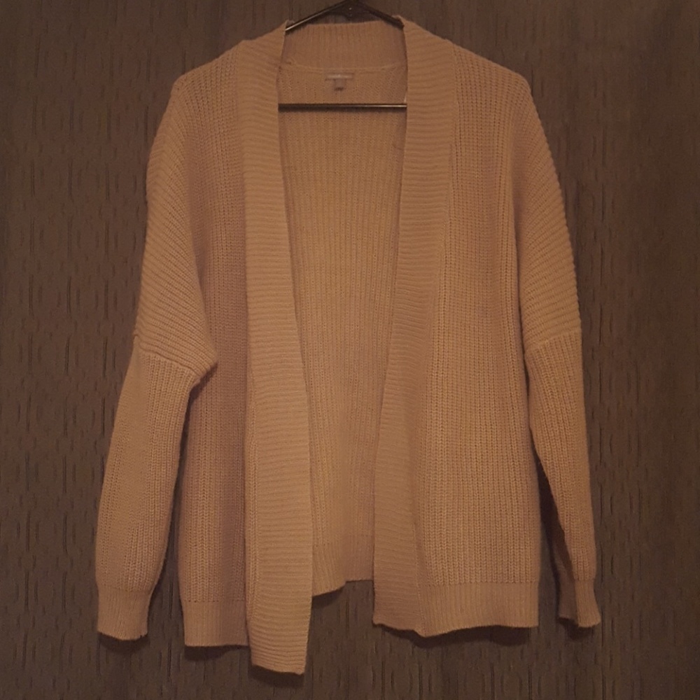 Super soft tan cardigan